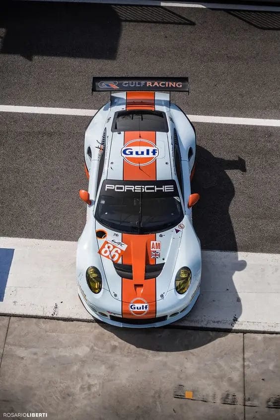 Canvanation 13 / A4 50x70cm Affiche Voiture De Course Porsche