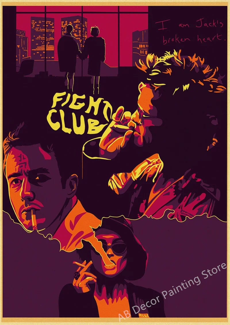 Canvanation 11 / 42cmx30cm Poster Film Vintage Fight Club