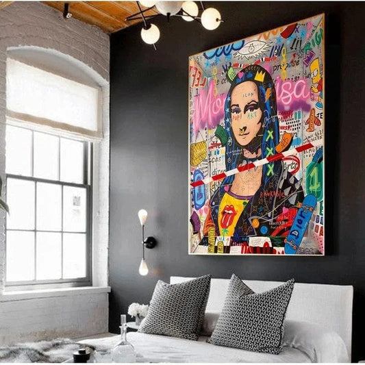 Canvanation Affiche Pop Art Graffiti Street Art