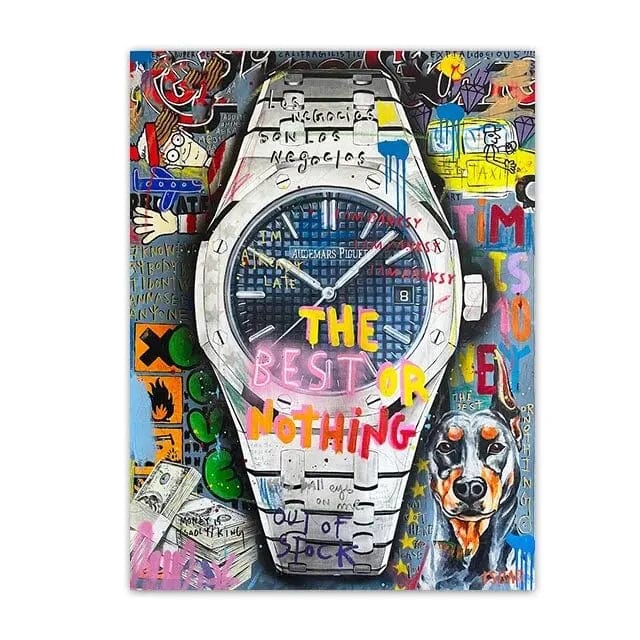 Canvanation 6 / 40x60cm Affiche Montre De Luxe Pop Art