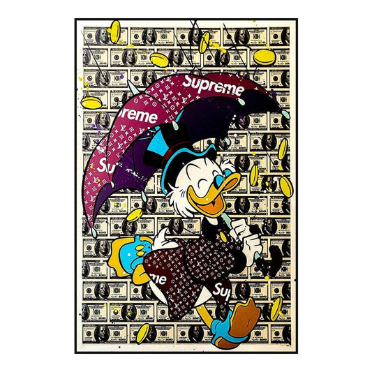 Canvanation SW3041 / 30X40cm Poster Picsou Supreme Billets
