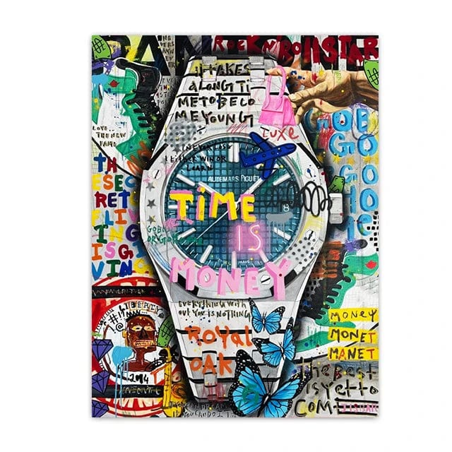 Canvanation 8 / 40x60cm Affiche Montre De Luxe Pop Art