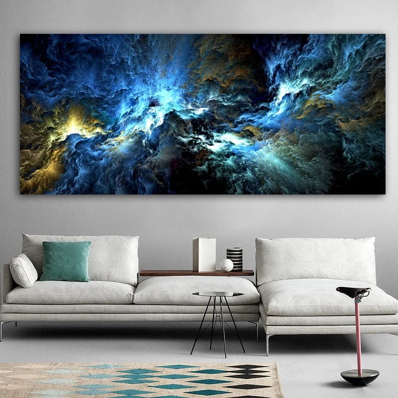 Canvanation QP10215-A / 50x115cm Affiche Peinture Abstraite Moderne