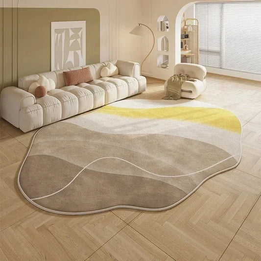 Canvanation WR1651-YD-A / 200x250cm(6.5x8.1ft) Tapis Forme Géométrique Ultra Doux  – Style moderne et polyvalent