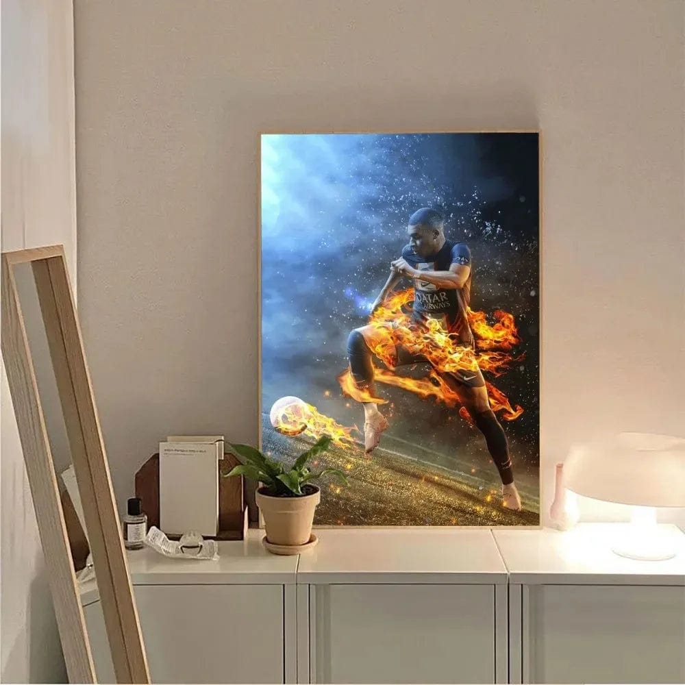 Canvanation 11 / 40x50cm Affiche Kylian Football Mbappé