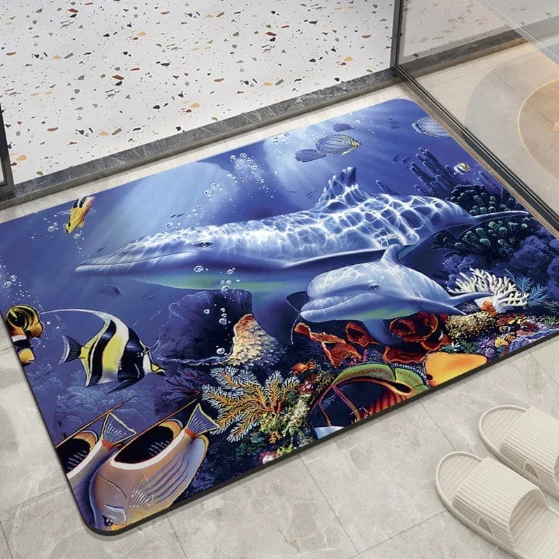 Canvanation 14 / 50x80cm Tapis De Chambre - Thème Océan