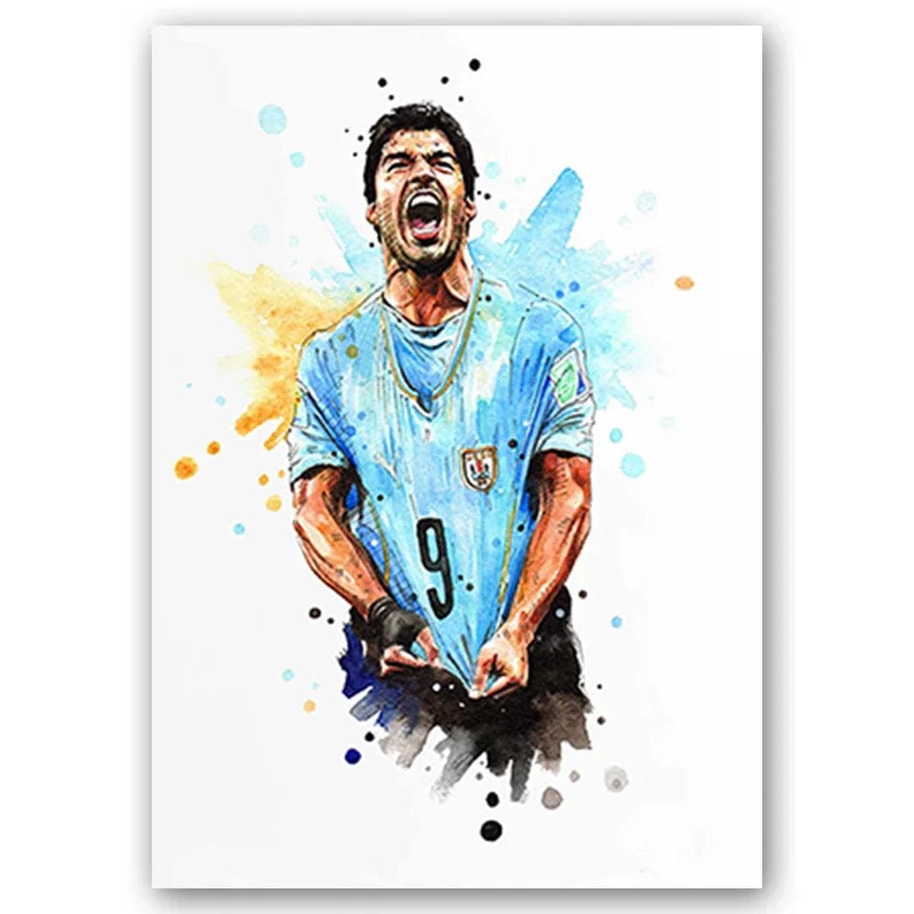 Canvanation 6 / 40x60cm Affiche Joueur De Foot