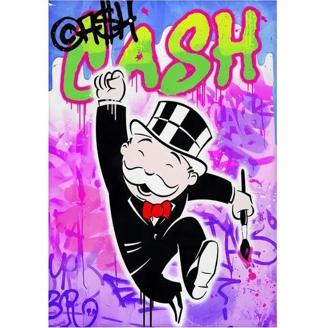Canvanation 13 / 40x60cm Affiche Moderne Monopoly Alec Pop Art
