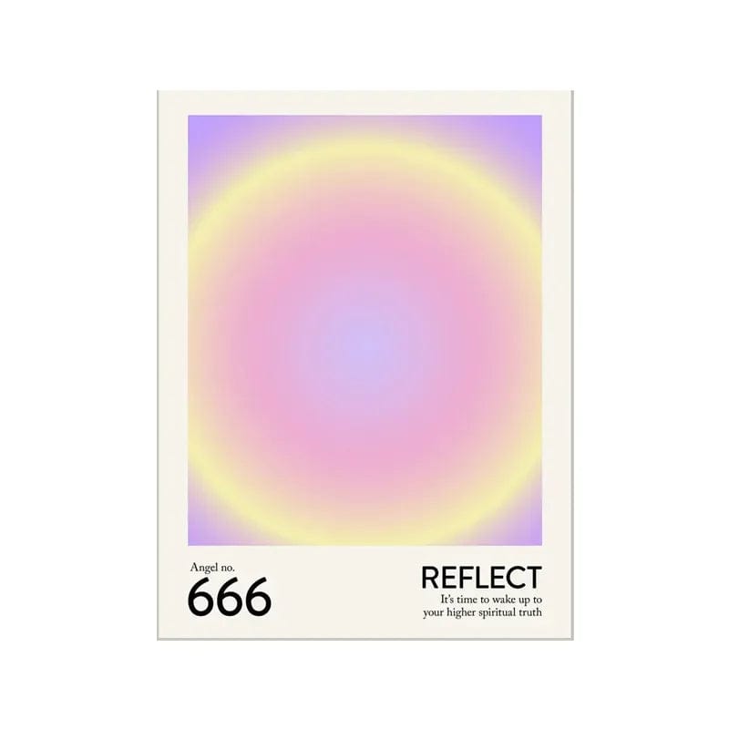Canvanation Picture 9 / 50x70cm Affiche Moderne Minimaliste Affirmation Positif