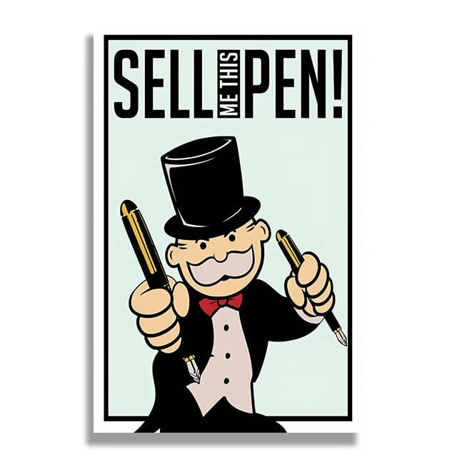 Canvanation SW410 / 60X90cm Affiche Monopoly Citation De Motivation