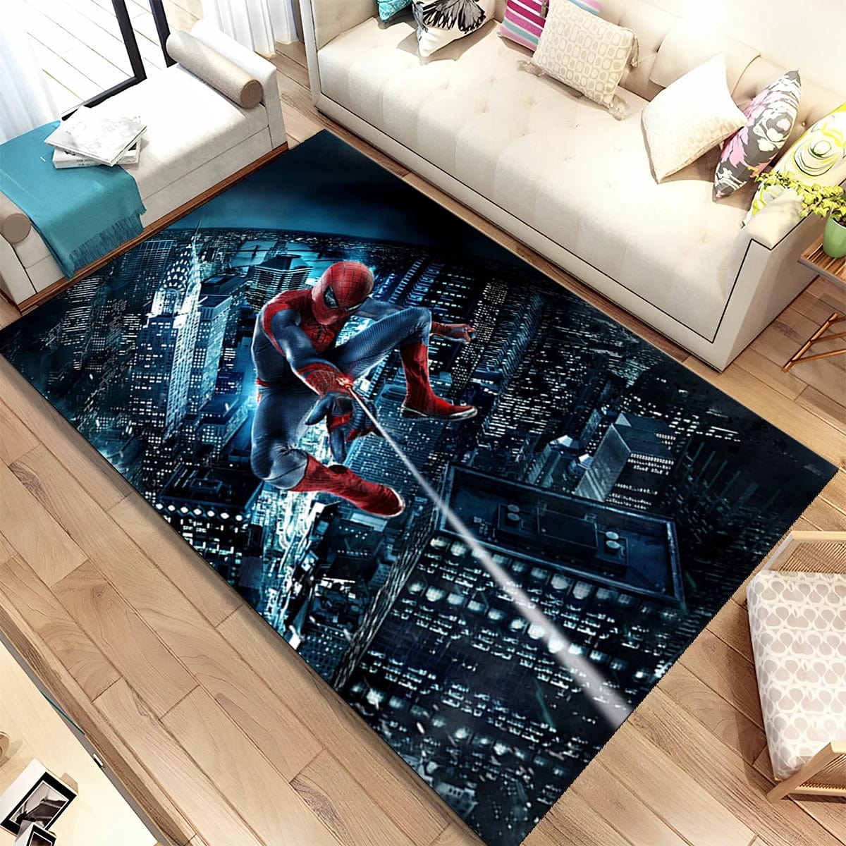 Canvanation 22 / 80x120cm(31x47in) Tapis Chambre Spider Man Marvel HD