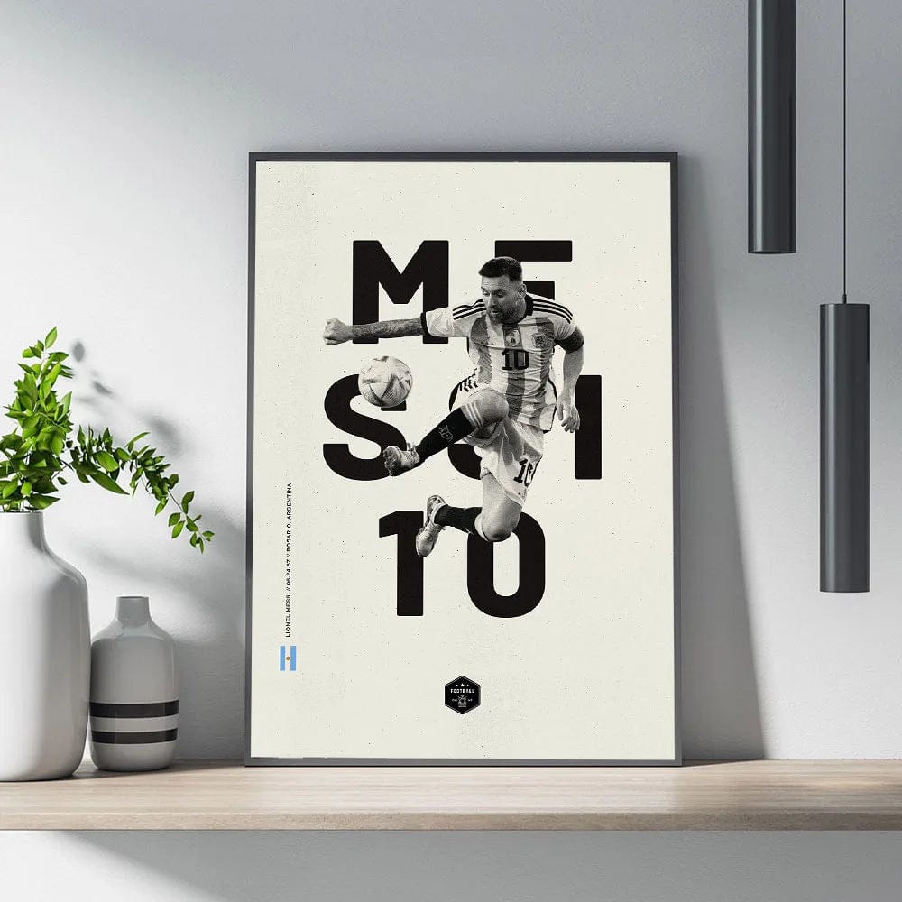 Canvanation SP688 / 50x70cm Affiche Football Messi Ronaldo
