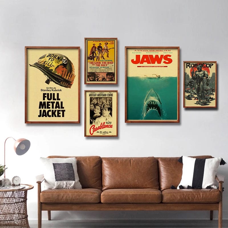 Canvanation Poster Vintage Rétro Classic Film Series