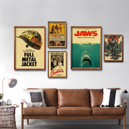 Canvanation Poster Vintage Rétro Classic Film Series