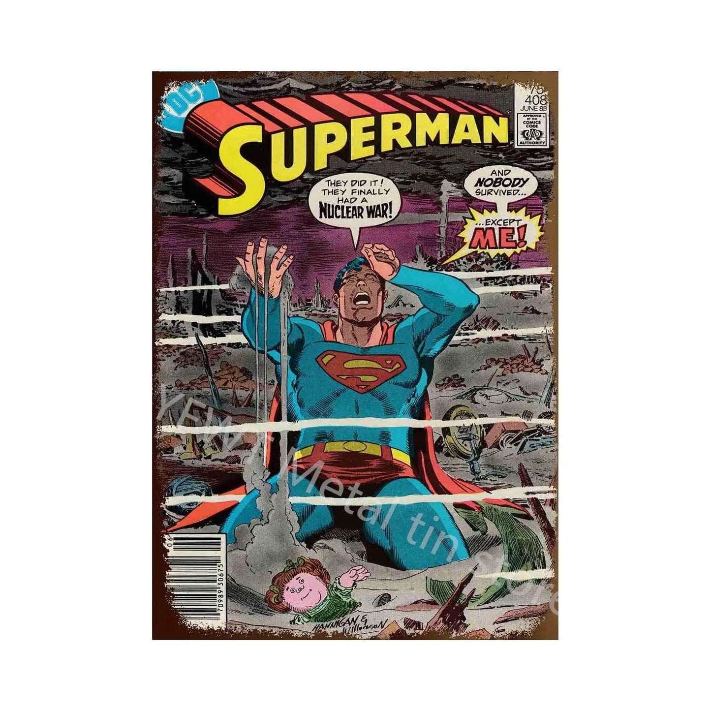 Canvanation JS232-3 / 20x30cm Poster Avengers Vintage