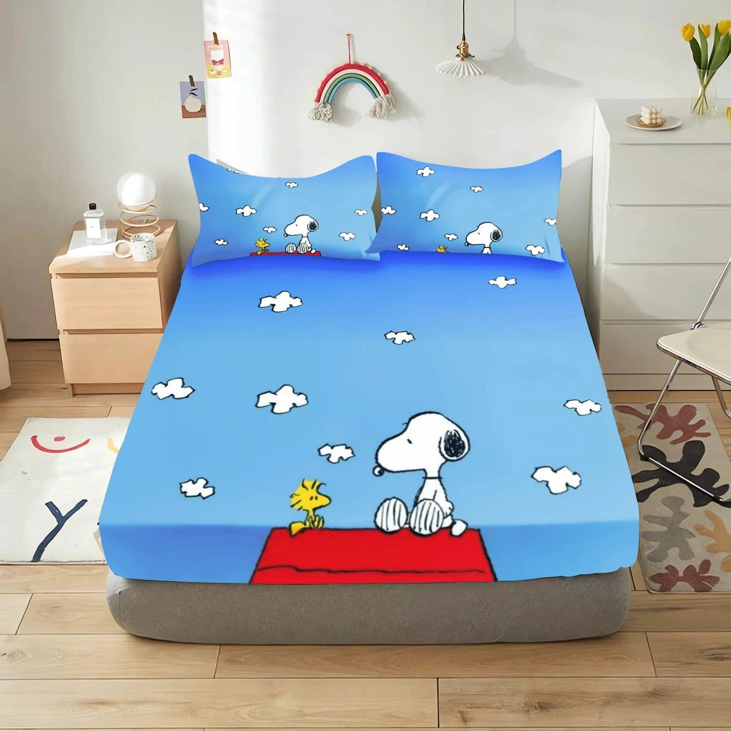 Canvanation 6 / 90x190x25cm Housse De Couette - Snoopy