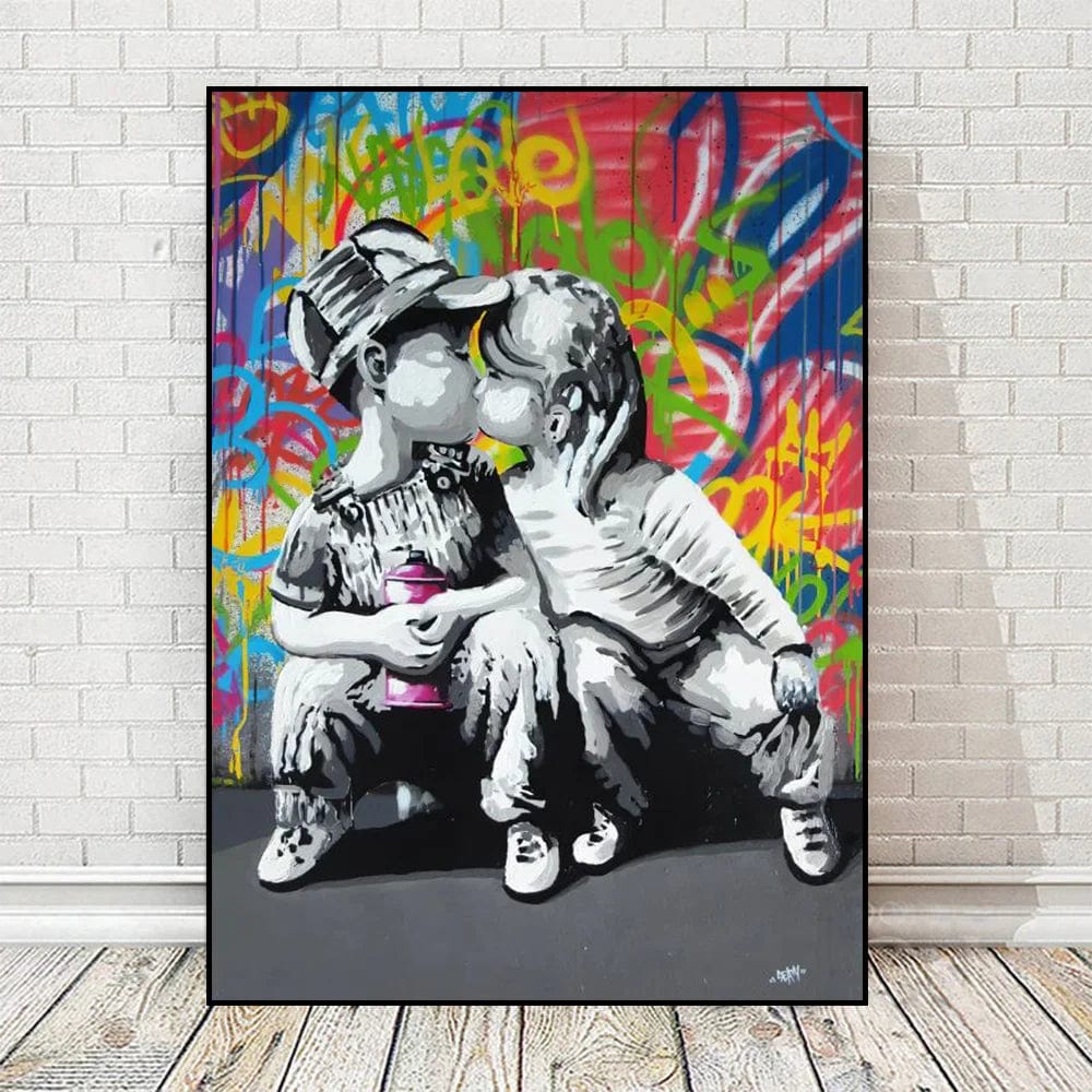 Canvanation Style 7 / 50X70cm Affiche Pop Art Salon Banksy