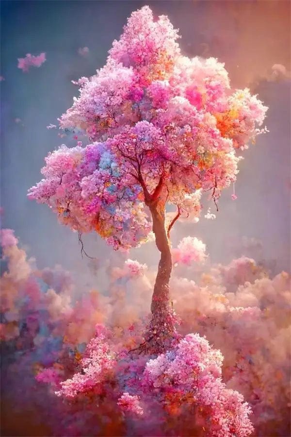Canvanation Affiche - Arbre De Vie Forêt Enchanté