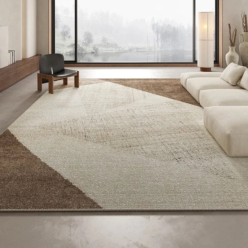 Canvanation 3 / 120x160cm Tapis De Salon Beige Minimaliste