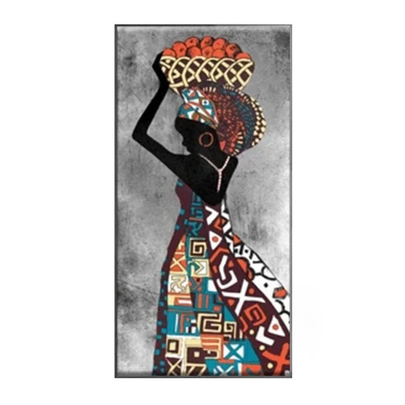Canvanation H31-6 / 40x80cm Affiche Femme Africaine