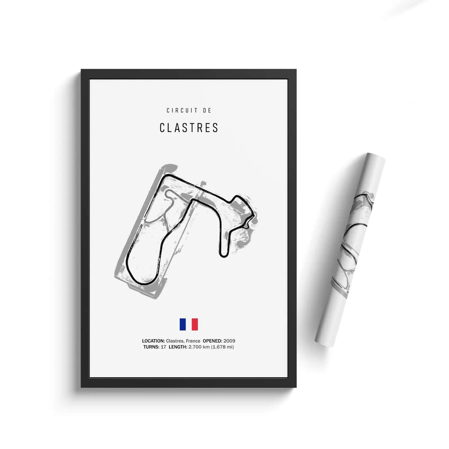 Canvanation 29 / 50x70cm Affiche Circuit Formule 1
