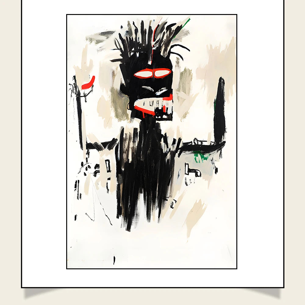 Affiche Art Abstrait Africain