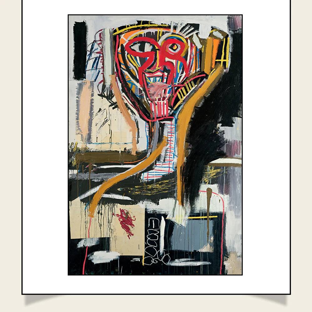 Affiche Art Abstrait Africain