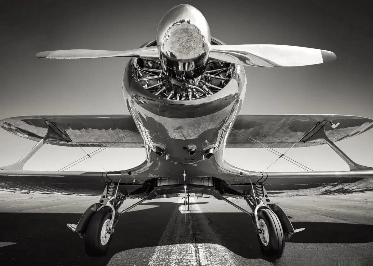 Canvanation 18 / 58x90cm Affiche Poster Avion Vintage
