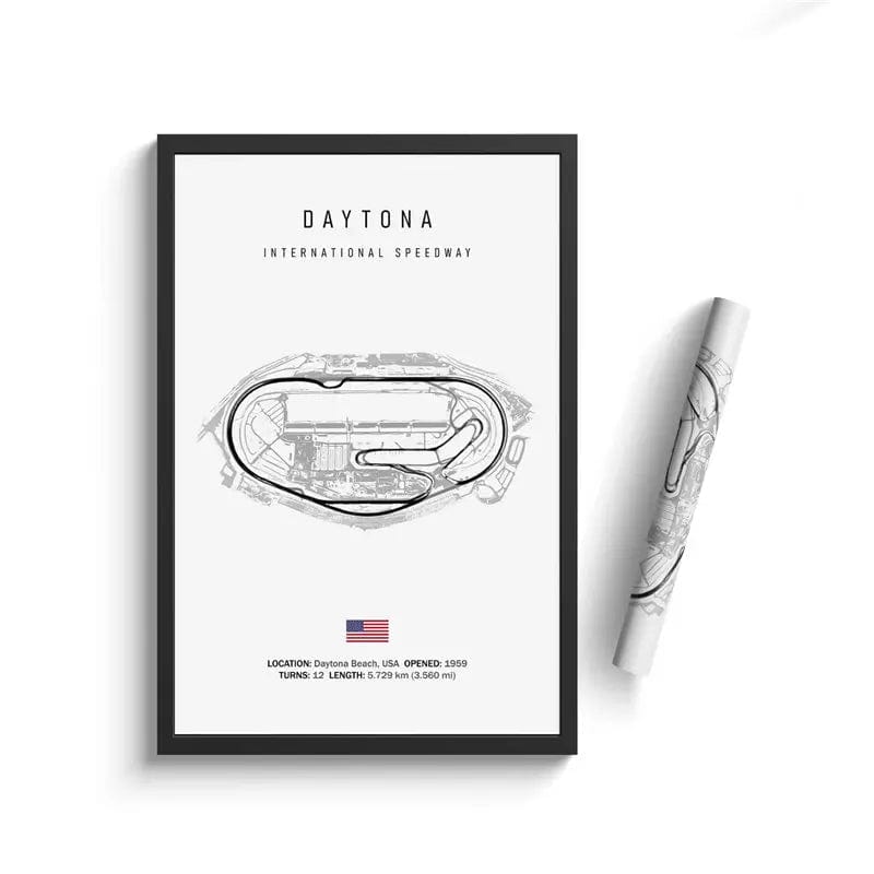 Canvanation 13 / 40x60cm Affiche Circuit Formule 1