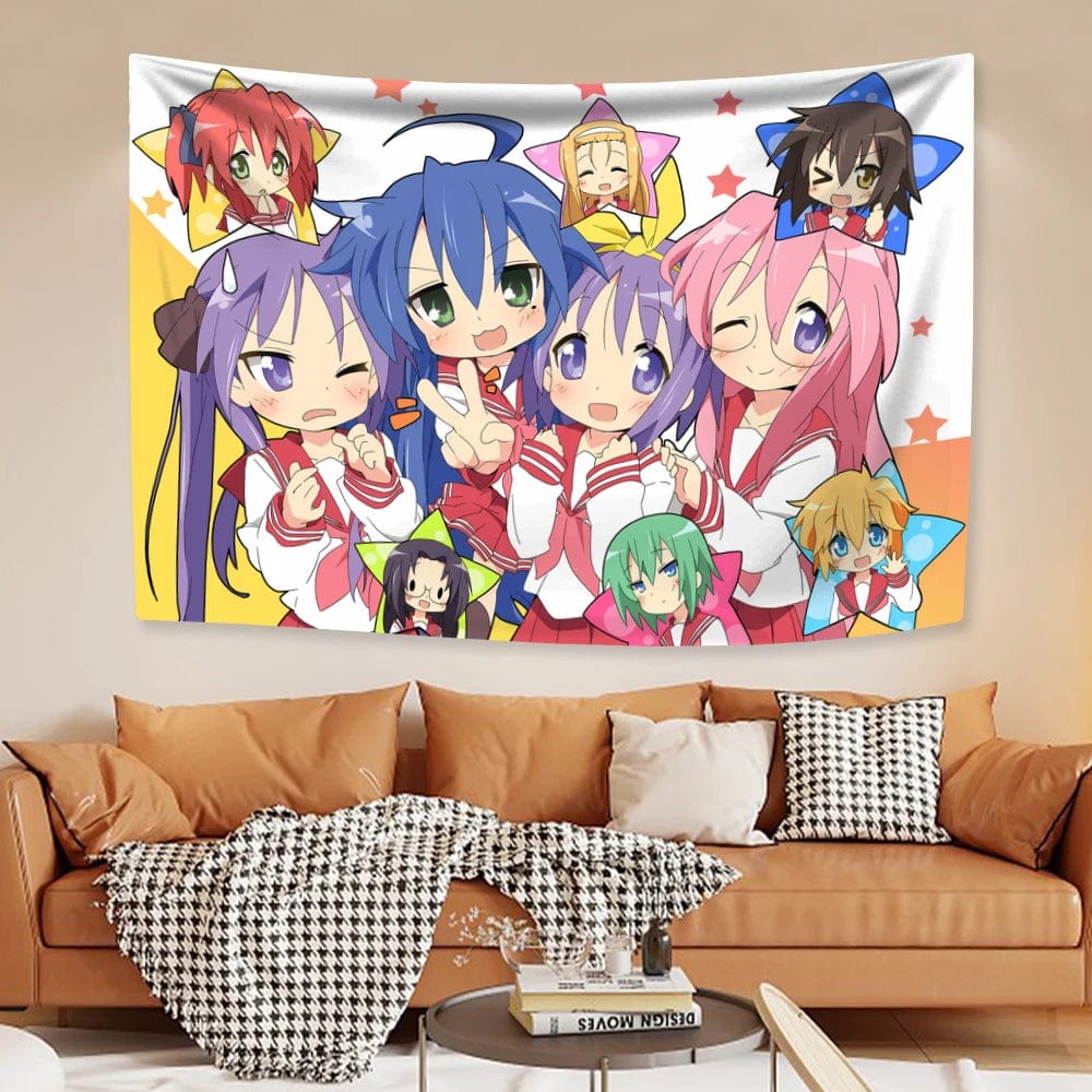 Canvanation 1 / 120x180cm Tapisserie - Kawaii Anime