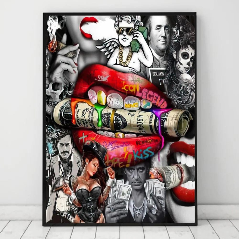 Canvanation Style 6 / 30X40cm Affiche Célébrité Film Pop Art