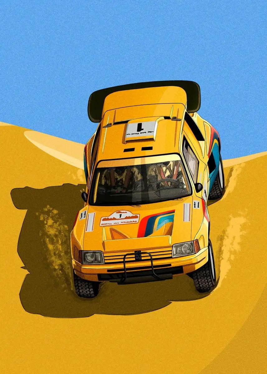 Canvanation 11 / 20X30cm Affiche Voiture Sport Course Formule