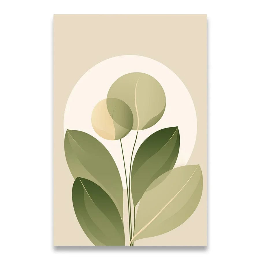 Canvanation 3 / 40x50cm Affiche Minimaliste - Fleurs