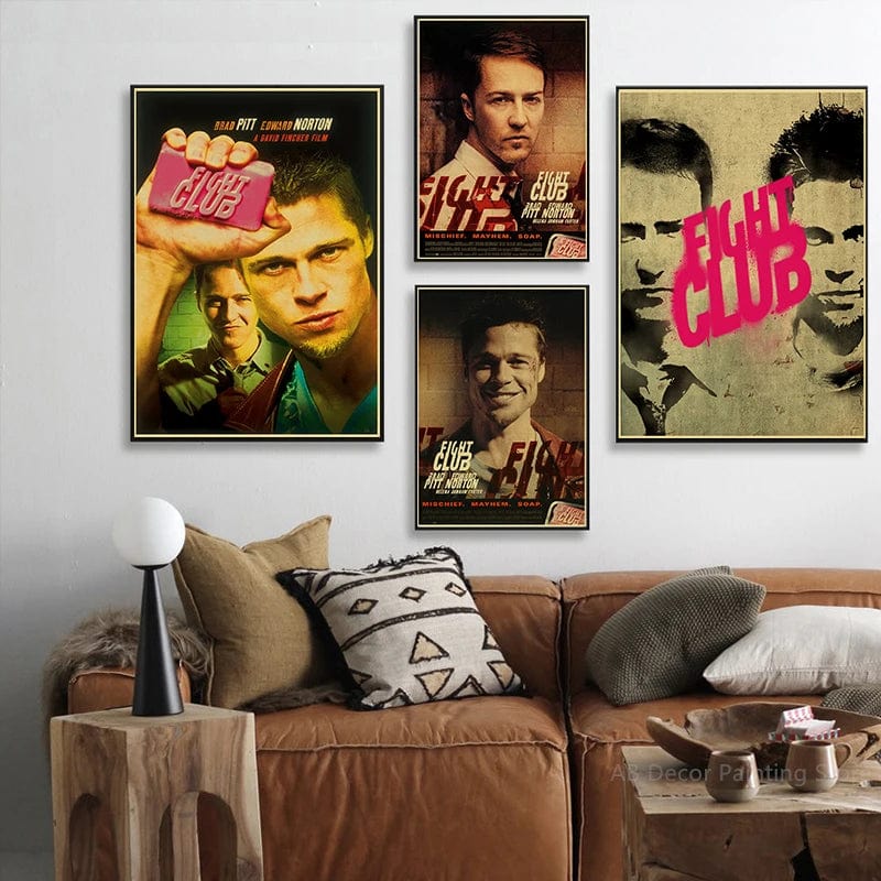 Canvanation Poster Film Vintage Fight Club