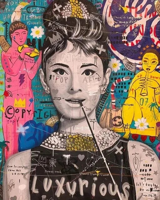 Canvanation A / 30x40cm Affiche Pop Art Graffiti Street Art