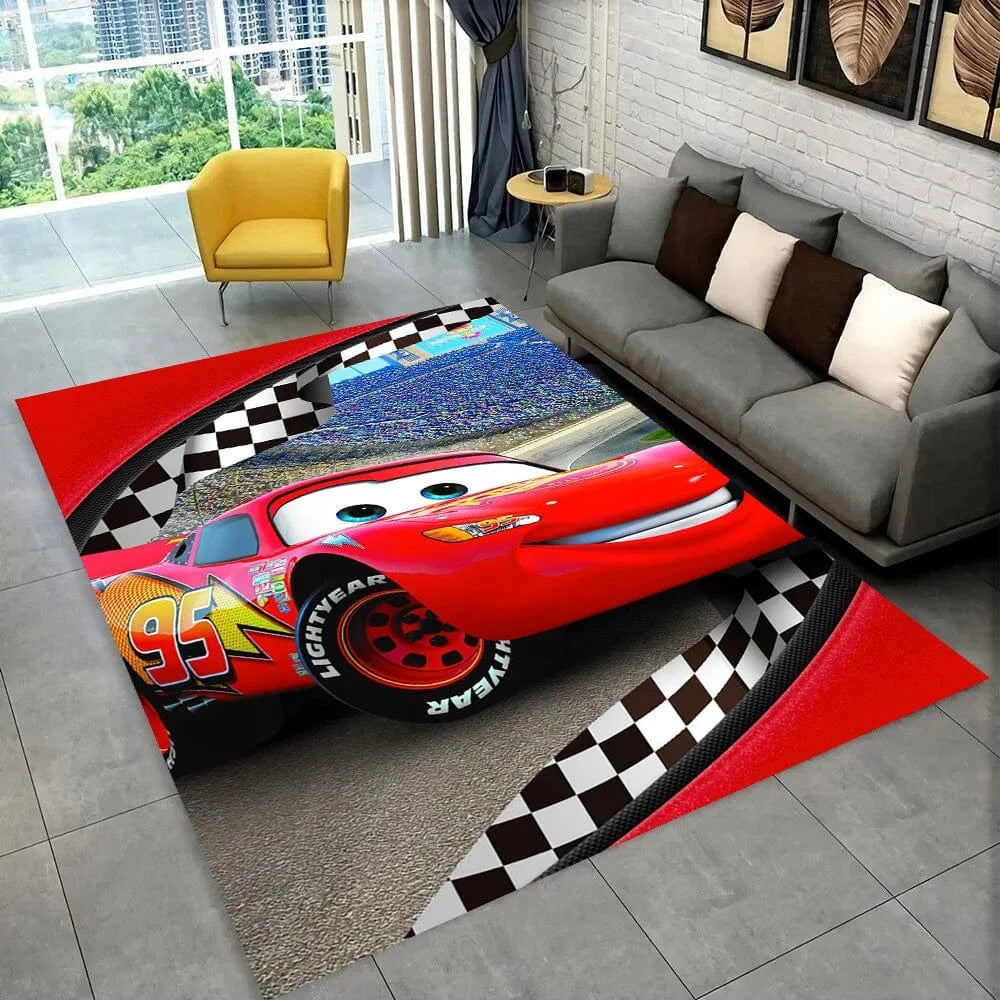 Canvanation Tapis De Chambre - Cars Lightning McQueen
