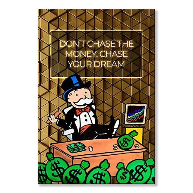 Canvanation 1 / 40x60cm Affiche Moderne Monopoly Alec Pop Art