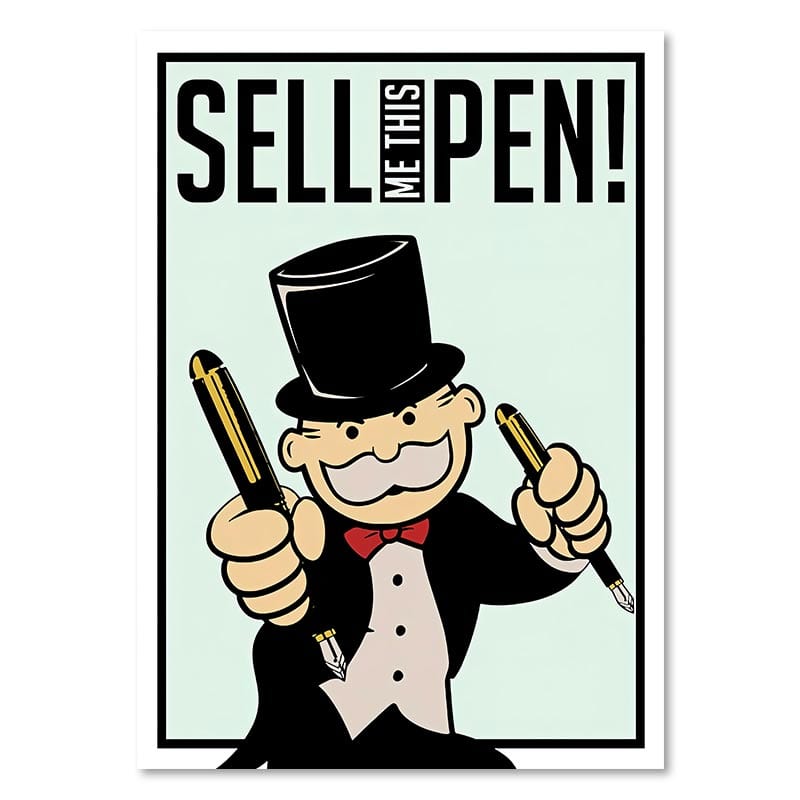 Canvanation 21x30cm / TM0002-18 Monopoly Affiche Motivation