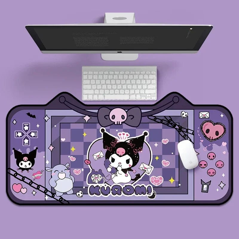 Canvanation 3 Tapis De Souris - Sanrios Cute Kuromi Anime 79cm x 35cm