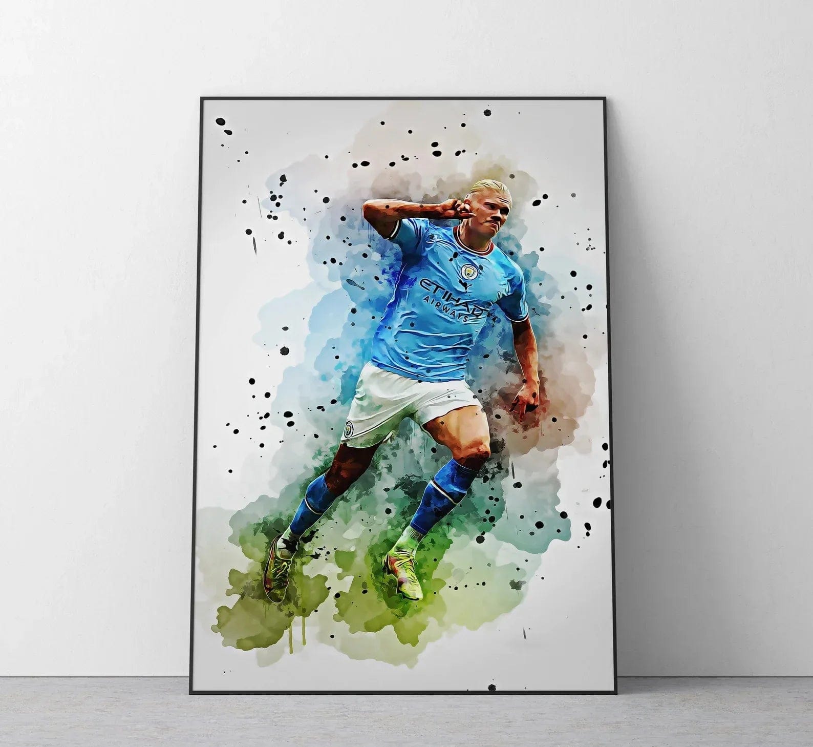 Canvanation 23 / 40x60cm Affiche Joueur De Foot Professionnel