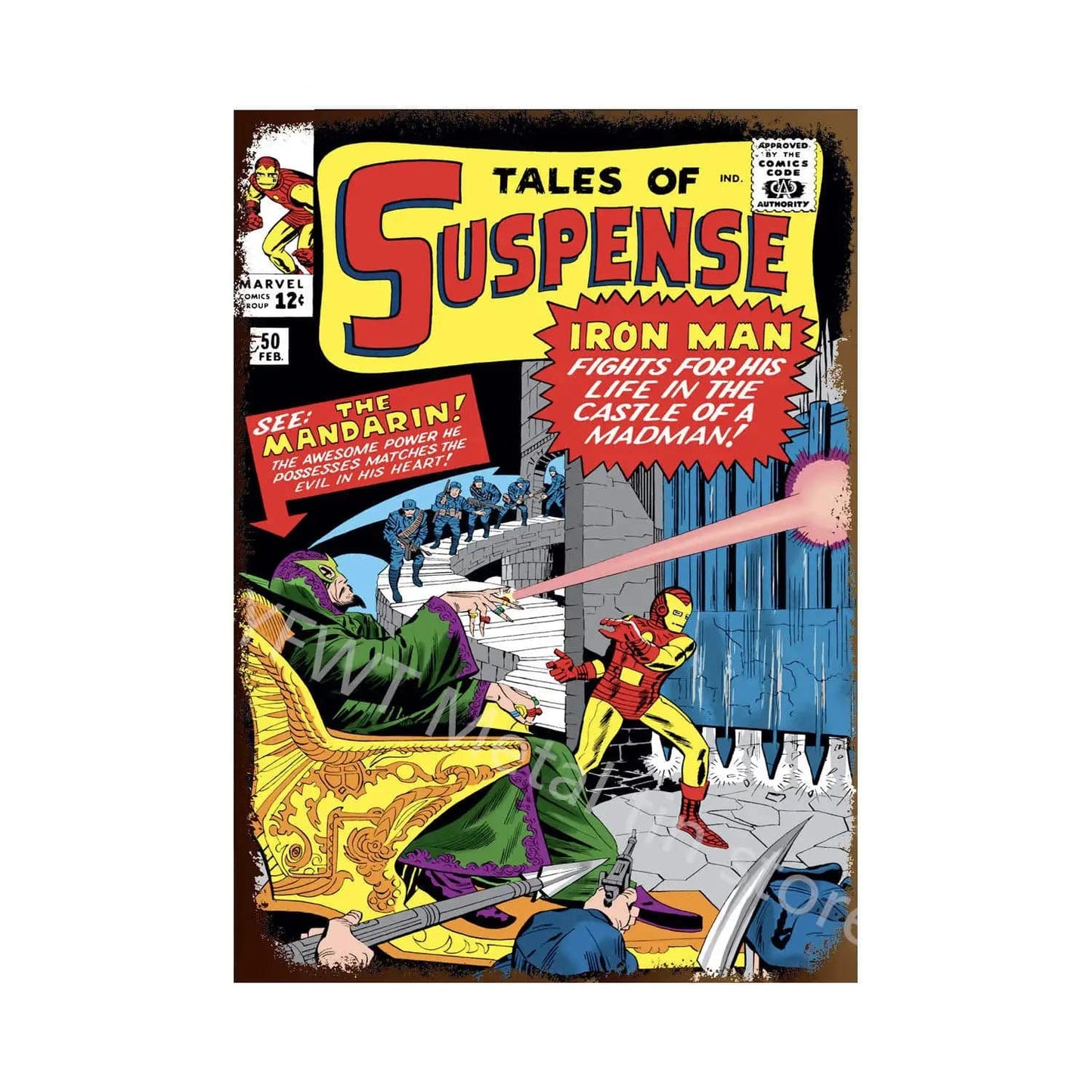 Canvanation JS232-16 / 20x30cm Poster Avengers Vintage