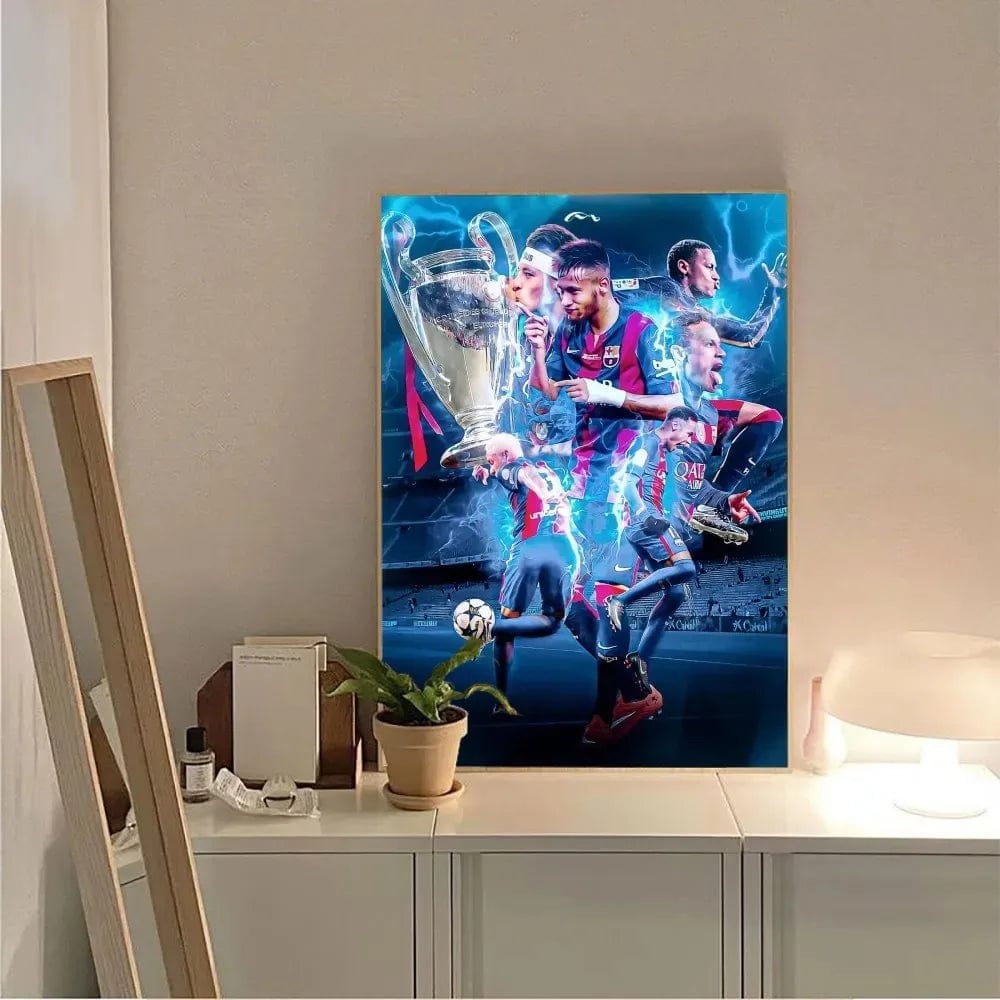 Canvanation 1 / 50x70cm Affiche Kylian Football Mbappé