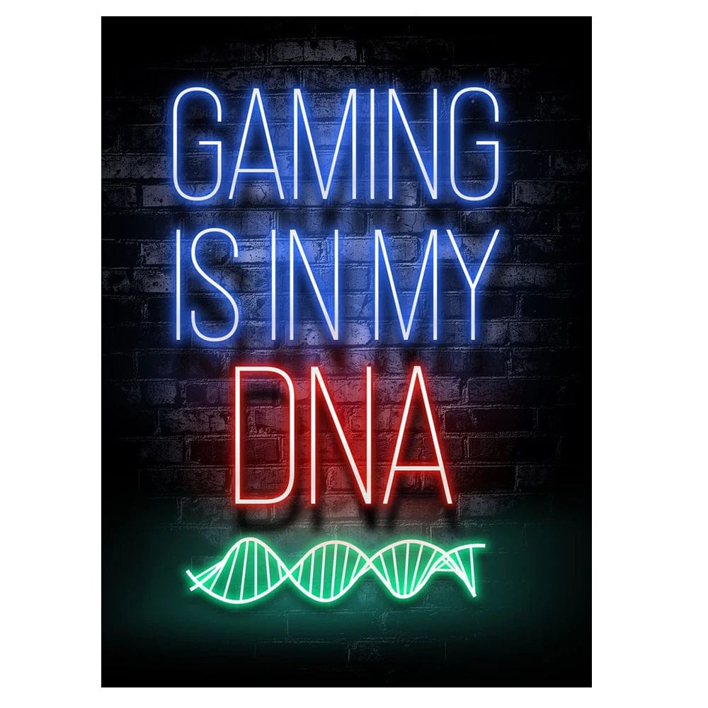 Canvanation AC359-9 / 30X40cm Affiche Chambre Gaming Neon