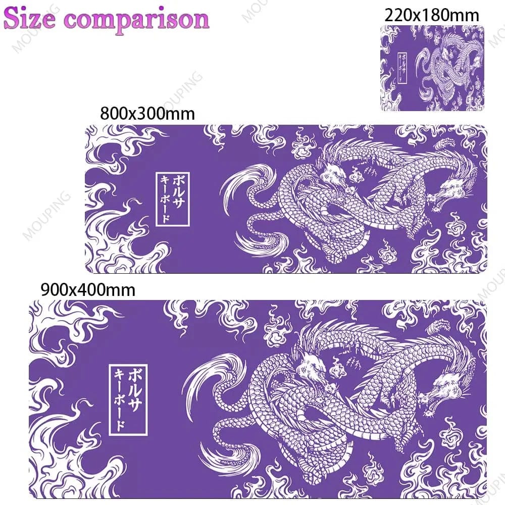 Canvanation 4 / 90x40x4 Cm Tapis De Souris - Dragon