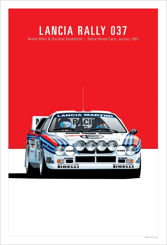 Canvanation 12 / 30x40cm Affiche Retro Voiture GTR