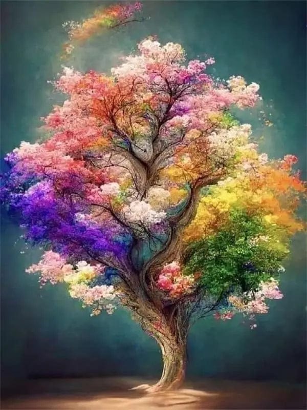 Canvanation Affiche - Arbre De Vie Forêt Enchanté
