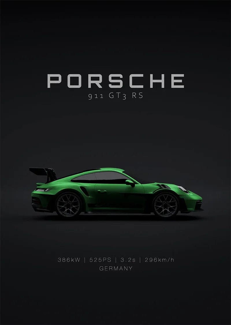 Canvanation 2 / 50X70cm Affiche Voiture Luxe Sport Audi Mercedes Mclaren Dodge Nissan