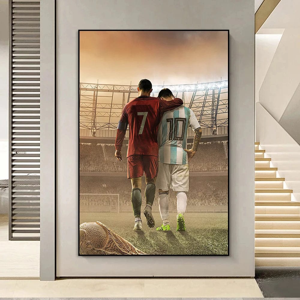 Canvanation Affiche Joueur De Football