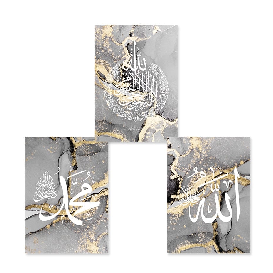 Canvanation 50x70cm Affiche Calligraphie Islam
