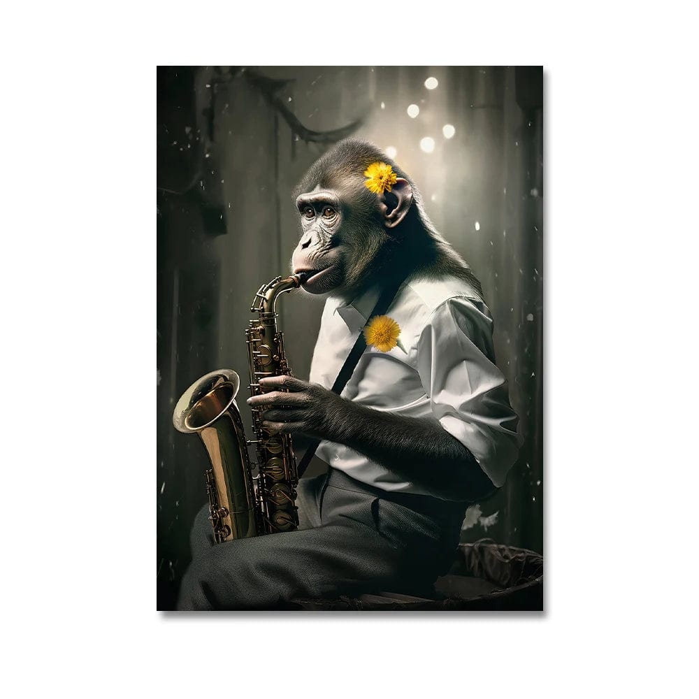 Canvanation PC 83489 / 40x60cm Affiche Singe Gorille Costume
